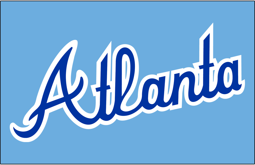 Atlanta Braves 1981-1986 Jersey Logo vinyl decal